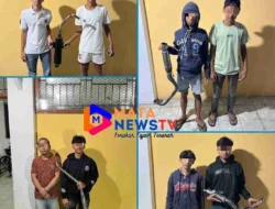 Polres Pematangsiantar Tindak 4 (empat) Sepeda Motor Berknalpot Brong
