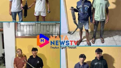 Polres Pematangsiantar Tindak 4 (empat) Sepeda Motor Berknalpot Brong