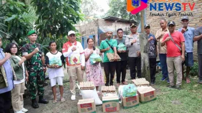 Forkopimda Simalungun Turun Langsung Salurkan Bantuan untuk Korban Angin Puting Beliung