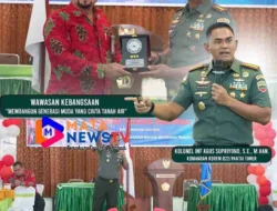 Danrem 022/PT Berikan Wawasan Kebangsaan kepada Calon Mahasiswa STIKOM Tunas Bangsa