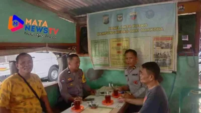 Polsek Siantar Timur Gelar Patroli di Kampung Bebas Narkoba (KBN)