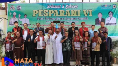 Kapolres Pematangsiantar Hadiri Pesparani Katolik VI Tahun 2025 
