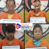 Sat Narkoba Polres Pelabuhan Belawan Grebek Sarang Narkoba, 3 (tiga) Pengedar dan 1 (satu) Pengguna ...