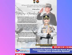 Penyampaian Aspirasi Tertib dan Damai, Kapolres Pematangsiantar Sampaikan Apresiasi
