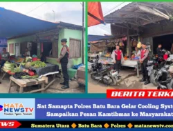 Sat Samapta Polres Batu Bara Gelar Cooling System, Sampaikan Pesan Kamtibmas ke Masyarakat