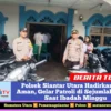 Polsek Siantar Utara Hadirkan Rasa Aman, Gelar Patroli di Sejumlah Gereja Saat Ibadah Minggu