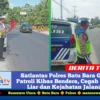 Satlantas Polres Batu Bara Gelar Patroli Kibas Bendera, Cegah Balap Liar dan Kejahatan Jalanan