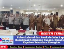 Polres Labusel dan Pemkab Gelar Rapat Koordinasi Ketahanan Pangan, Bupati dan Kapolres Tekankan Sinergitas