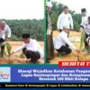 Sinergi Wujudkan Ketahanan Pangan Nasional, Lapas Rantauprapat dan Kotapinang Tanam Serentak 100 Bib...