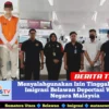 Menyalahgunakan Izin Tinggal, Kantor Imigrasi Belawan Deportasi Warga Negara Malaysia