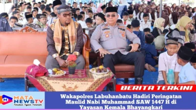 Wakapolres Labuhanbatu Hadiri Peringatan Maulid Nabi Muhammad SAW 1447 H di Yayasan Kemala Bhayangkari
