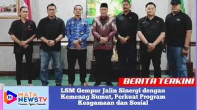 LSM Gempur Jalin Sinergi dengan Kemenag Sumut, Perkuat Program Keagamaan dan Sosial