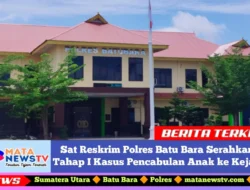Sat Reskrim Polres Batu Bara Serahkan Tahap I Kasus Pencabulan Anak ke Kejari