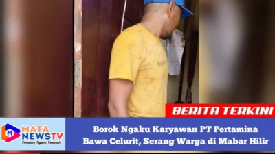 Borok Ngaku Karyawan PT Pertamina Bawa Celurit, Serang Warga di Mabar Hilir