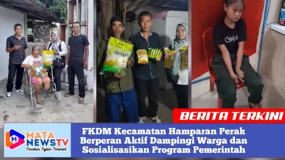 FKDM Kecamatan Hamparan Perak Berperan Aktif Dampingi Warga dan Sosialisasikan Program Pemerintah