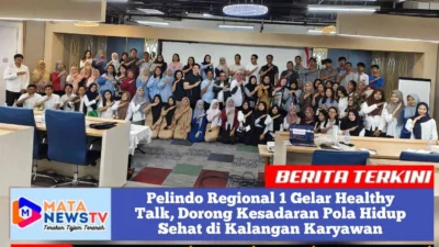 Pelindo Regional 1 Gelar Healthy Talk, Dorong Kesadaran Pola Hidup Sehat di Kalangan Karyawan