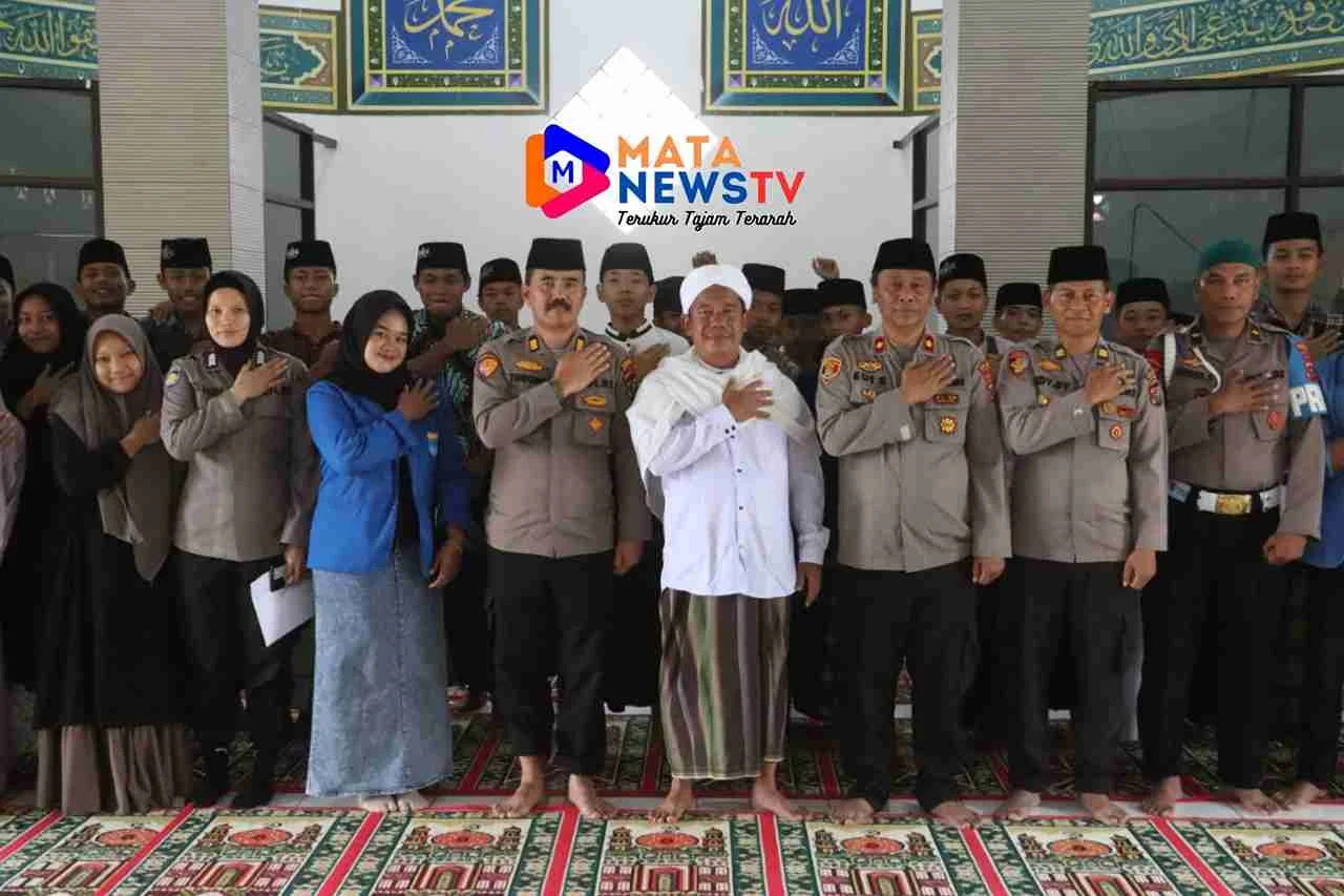 Polres Simalungun Gelar Do'a Bersama untuk Korban Aksi Demo, Santuni Anak Yatim dan Santri