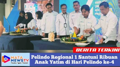 Pelindo Regional 1 Santuni Ribuan Anak Yatim di Hari Pelindo ke-4
