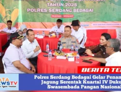 Polres Serdang Bedagai Gelar Penanaman Jagung Serentak Kuartal IV Dukung Swasembada Pangan Nasional