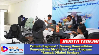 Pelindo Regional 1 Dorong Kemandirian Penyandang Disabilitas Lewat Program “Rumah Difabel Berdaya”