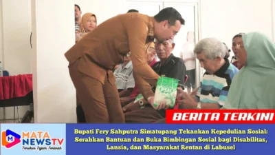 Bupati Fery Sahputra Simatupang Tekankan Kepedulian Sosial: Serahkan Bantuan dan Buka Bimbingan Sosial bagi Disabilitas, Lansia, dan Masyarakat Rentan di Labusel
