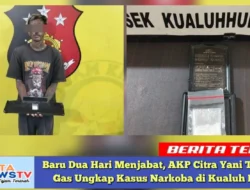 Baru Dua Hari Menjabat, AKP Citra Yani Tancap Gas Ungkap Kasus Narkoba di Kualuh Hulu