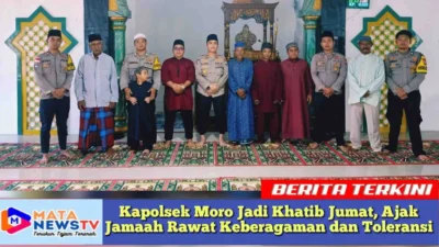 Kapolsek Moro Jadi Khatib Jumat, Ajak Jamaah Rawat Keberagaman dan Toleransi