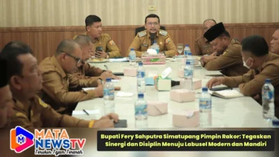 Bupati Fery Sahputra Simatupang Pimpin Rakor: Tegaskan Sinergi dan Disiplin Menuju Labusel Modern dan Mandiri