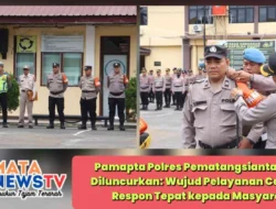Pamapta Polres Pematangsiantar Resmi Diluncurkan: Wujud Pelayanan Cepat dan Respon Tepat kepada Masyarakat