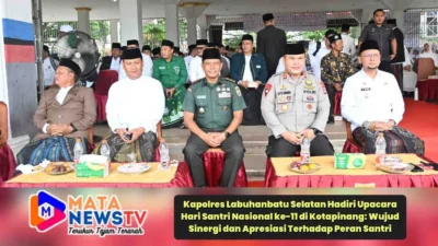 Kapolres Labuhanbatu Selatan Hadiri Upacara Hari Santri Nasional ke-11 di Kotapinang: Wujud Sinergi dan Apresiasi Terhadap Peran Santri
