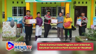 Polres Karimun Gelar Program Jum’at Berkah, Salurkan Tali Asih ke Panti Asuhan Ar-Raudhah