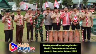Wakapolres Pematangsiantar Hadiri Pembukaan Jambore Kwartir Pramuka 2025: Bentuk Generasi Muda Berkarakter dan Cinta Tanah Air