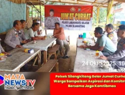 Polsek Silangkitang Gelar Jumat Curhat, Warga Sampaikan Aspirasi dan Komitmen Bersama Jaga Kamtibmas