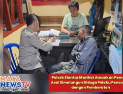 Polsek Siantar Marihat Amankan Pemuda Asal Simalungun Diduga Pelaku Pencurian dengan Pemberatan