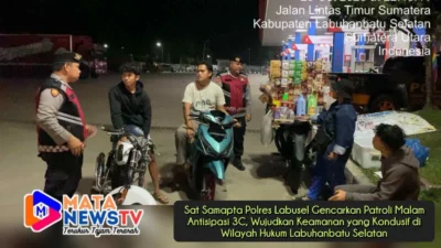 Sat Samapta Polres Labusel Gencarkan Patroli Malam Antisipasi 3C, Wujudkan Keamanan yang Kondusif di Wilayah Hukum Labuhanbatu Selatan