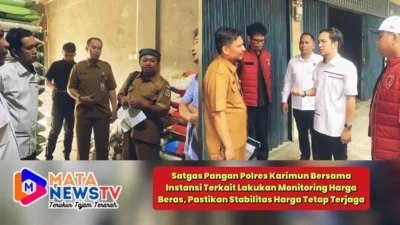 Satgas Pangan Polres Karimun Bersama Instansi Terkait Lakukan Monitoring Harga Beras, Pastikan Stabilitas Harga Tetap Terjaga