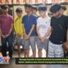Warga Klambir V Kebun Berhasil Amankan 8 Anggota Geng Motor, Babinsa dan Polsek Hamparan Perak Berti...