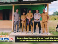 Respon Cepat Laporan Warga, Polsek Bilah Hulu Grebek Lokasi Diduga Sarang Narkoba di Dusun Mual Mas