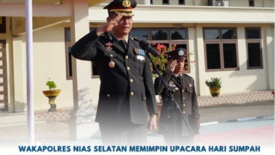 Wakapolres Nias Selatan Ajak Personel Rawat Semangat Sumpah Pemuda untuk Membangun Indonesia yang Lebih Kuat dan Sejahtera