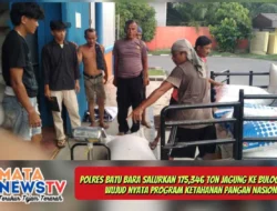 Polres Batu Bara Salurkan 175,346 Ton Jagung ke Bulog Asahan, Wujud Nyata Program Ketahanan Pangan Nasional