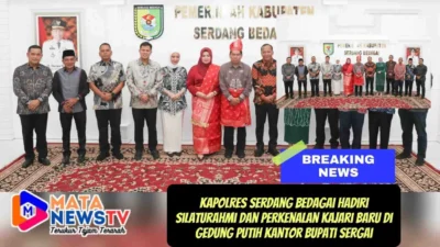 Kapolres Serdang Bedagai Hadiri Silaturahmi dan Perkenalan Kajari Baru di Gedung Putih Kantor Bupati Sergai