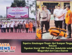 Kapolres Simalungun Pimpin Apel Kesiapan Tanggap Darurat Bencana
