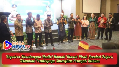 Kapolres Simalungun Hadiri Ramah Tamah Pisah Sambut Kajari, Tekankan Pentingnya Sinergitas Penegak Hukum