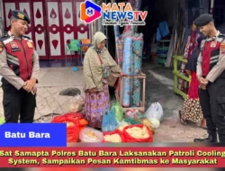Sat Samapta Polres Batu Bara Laksanakan Patroli Cooling System, Sampaikan Pesan Kamtibmas ke Masyarakat