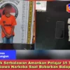 Polsek Serbalawan Amankan Pelajar 15 Tahun Pembawa Narkoba Saat Bubarkan Balap Liar