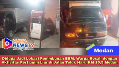 Diduga Jadi Lokasi Penimbunan BBM, Warga Resah dengan Aktivitas Pertamini Liar di Jalan Teluk Haru KM 15,5 Medan