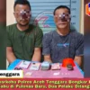 Satresnarkoba Polres Aceh Tenggara Bongkar Peredaran Sabu di Pulonas Baru, Dua Pelaku Ditangkap