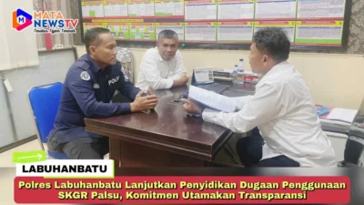 Polres Labuhanbatu Lanjutkan Penyidikan Dugaan Penggunaan SKGR Palsu, Komitmen Utamakan Transparansi