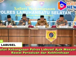 Safari Kebangsaan Polres Labusel Ajak Masyarakat Rawat Persatuan dan Kebhinekaan