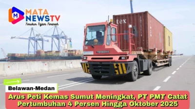 Arus Peti Kemas Sumut Meningkat, PT PMT Catat Pertumbuhan 4 Persen Hingga Oktober 2025